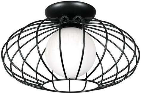 Lampa Sufitowa KRONOS MLP4425 Druciana Do Salonu Czarna Sklep MLAMP