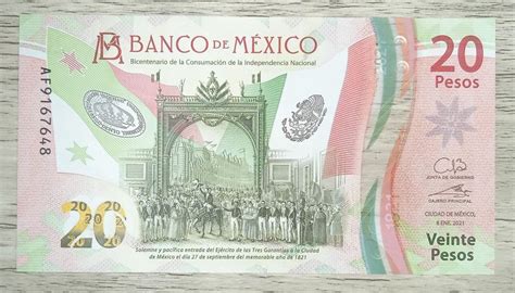 Mexique Pesos Polymer Commemorative Unc Kaufen Auf Ricardo