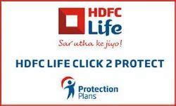 Hdfc Life Click Protect Plan At Best Price In Korba Id