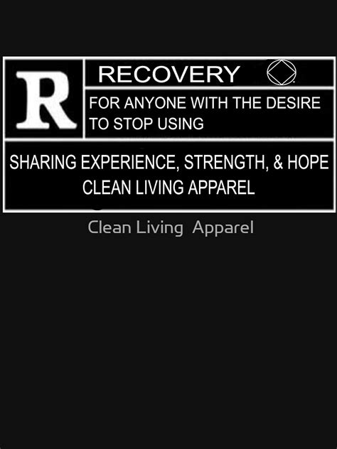 Rated R For Recovery Narcotics Anonymous Ts Na Aa T Shirt For Sale