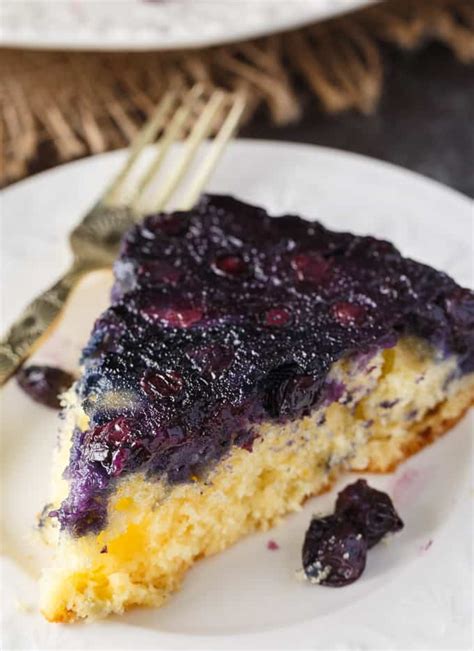 Blueberry Upside Down Cake Simply Stacie