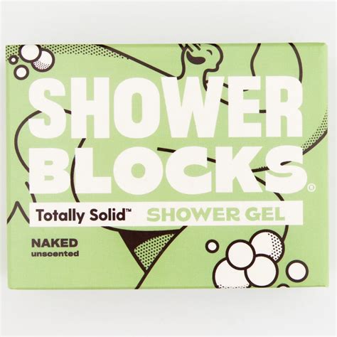 Totally Solid Shower Gel Naked Unscented Showerblocks