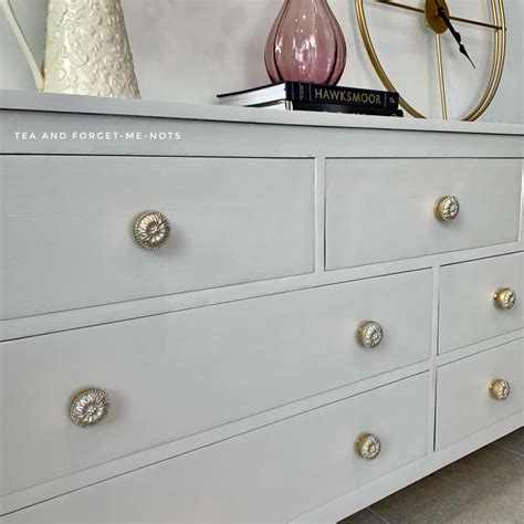 How To Upcycle A Pine Chest Of Drawers Tea And Forget Me Nots