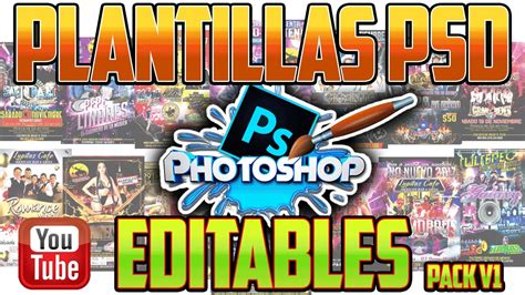 Plantillas Psd Flyers Gratis Editables Para Photoshop 2019 Youtube