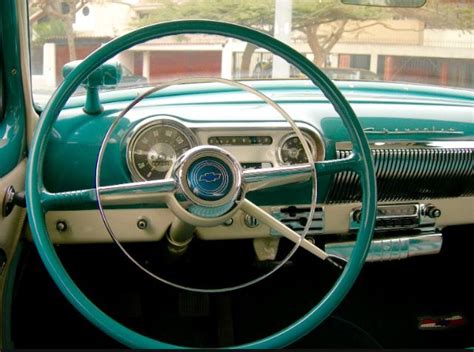 Chevtolet Bel Air 1953 Interior Chevrolet Bel Air Dream Cars Chevy