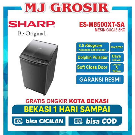 Jual Mesin Cuci Sharp Esm Kg Tabung Esm Top Loading