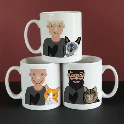 Personalised Cat Dad Mug By Afewhometruths Cat Dad Ts Ts In A Mug Cat Dad