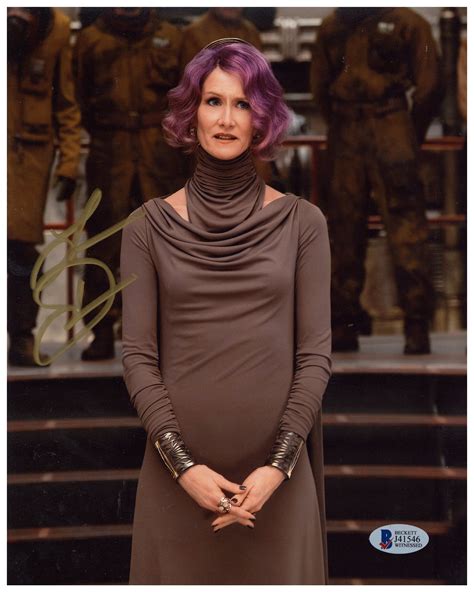 Laura Dern Signed 8x10 Photo Star Wars Autographed BAS COA – Zobie Productions