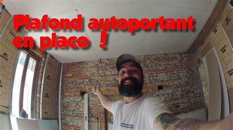 Rénovation Un plafond en placo autoportant YouTube