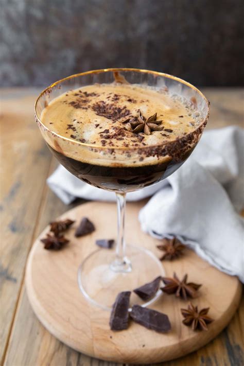 The BEST Chocolate Espresso Martini Recipe Desserts Drinks