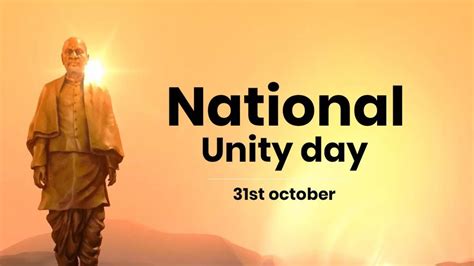 Live Rashtriya Ekta Diwas National Unity Day The Birth