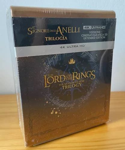 K Bluray Steelbook O Senhor Dos An Is Trilogia Lacrado Frete Gr Tis