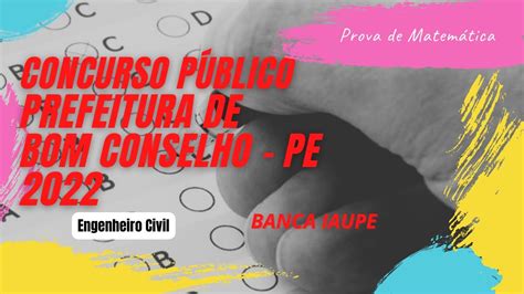 Resolu O Da Prova De Bom Conselho Pe Engenheiro Civil