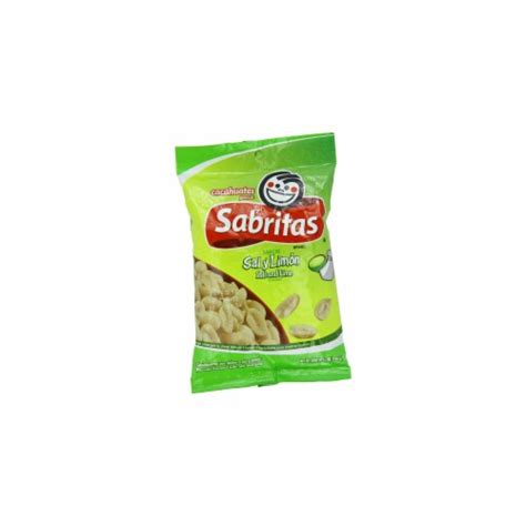 Sabritas Salt And Lime Peanuts 7 Ounce Pack Of 18 18 Pack Harris