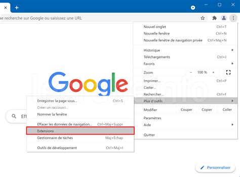 Google Chrome Activer Une Extension En Mode Navigation Priv E Le