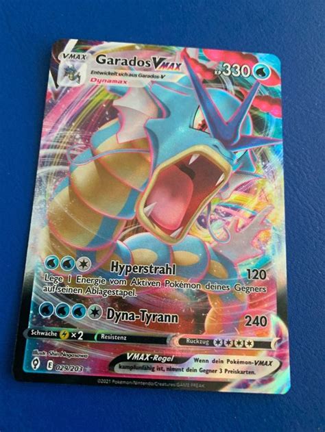 Pokemon Garados Vmax Drachenwandel De Kaufen Auf Ricardo