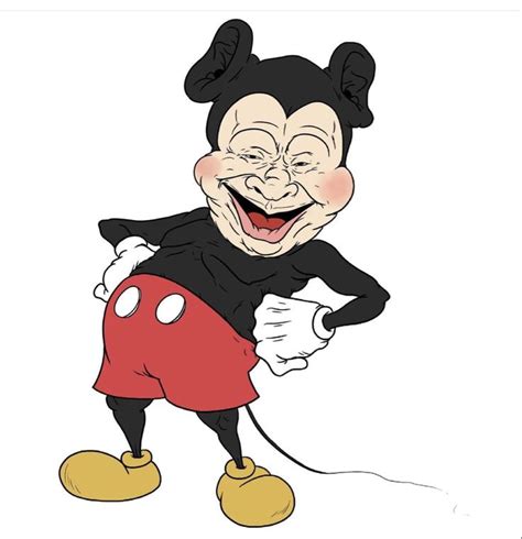 Mickey Mouse | Weird art, Cartoon, Sketch book