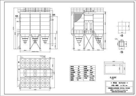 布袋除尘器全套加工图纸cad土木在线