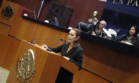 Senadora Josefina V Zquez Mota Para Transmitir Un Mensaje Del Senador