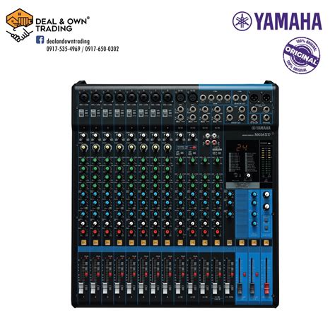 Original Yamaha MG16XU 16 Channel Mixer With USB And Effects Shopee