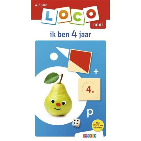 Loco Mini Ik Ben Jaar Wat Heb Je Al Op School Geleerd Jaar