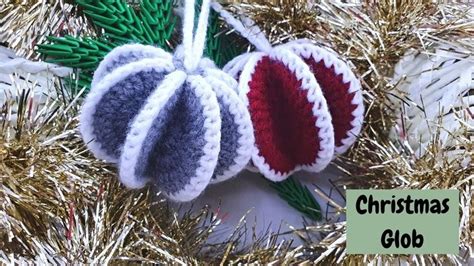 How To Crochet A Bauble Christmas Decorations Holiday Ornaments