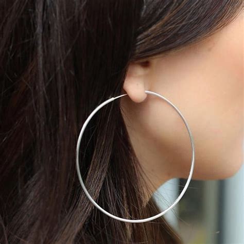 Hula Hoops Hoop Earrings Large Large Hoop Earrings Hoop Earrings Silver Earing