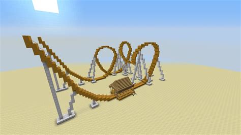 How To Make A Roller Coaster Turn In Minecraft At Eva Rogers Blog