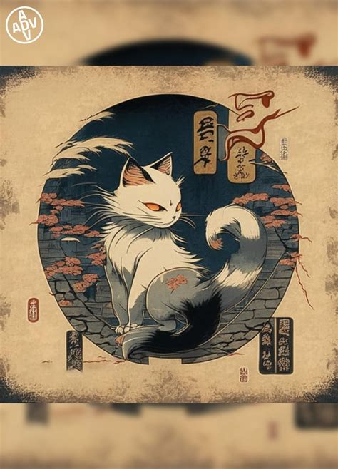 Yokai Nekomata Illustration