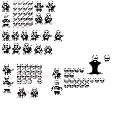 Undertale Last Breath Sprite Sheet By Czopin On Deviantart