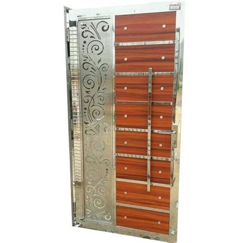 84 Inch Stainless Steel Doors SS Door Latest Price Manufacturers