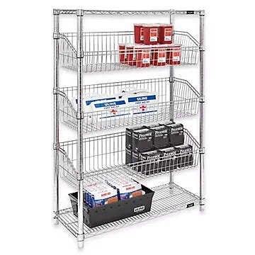 Chrome Wire Shelving in Stock - ULINE - Uline