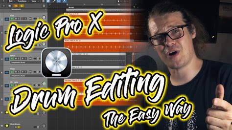 Editing Drums In Logic Pro X The Easy Way Youtube