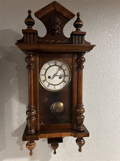 Antique Vintage Wall Clock Ebay