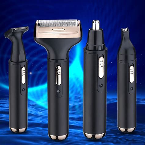 Multifunctional Hair Clippers 4-in-1 USB Rechargeable Electric Shavers for Men Women Trimmer for ...