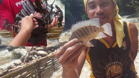 River Fishing In The Philipines Catch Cook Buhay Probinsya Youtube