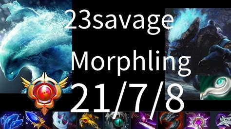 23savage Morphling Vs BH SB Viper Tiny Leshrac Dota2 YouTube