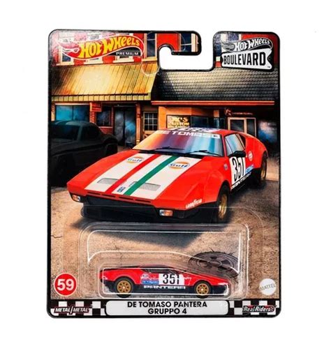 Hot Wheels Premium De Tomaso Pantera Gruppo Boulevard Frete Gr Tis