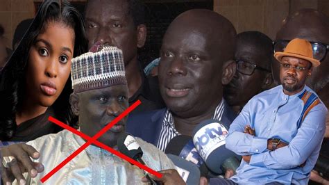 Urgent Gackou Annonce Une Plainte Contre Gaston Et Soutient Sonko Sur