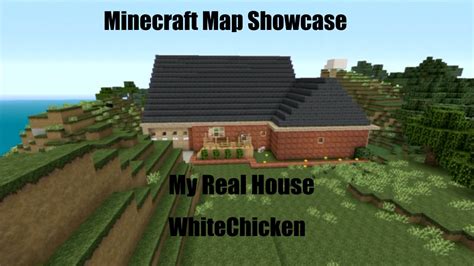 Minecraft Ps Map Showcase My Real House Youtube