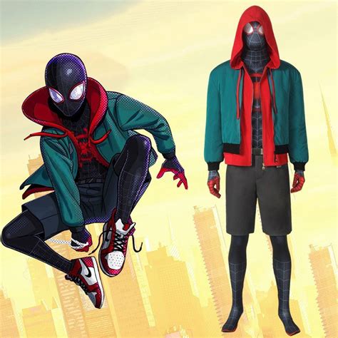 Cosplayflying Buy Marvel Spider Man Into The Spider Verse Miles