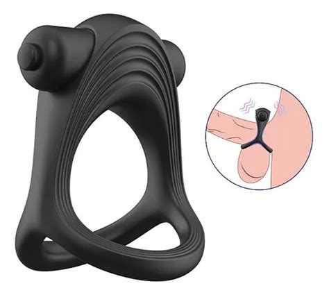 Anel Peniano O Que É - Anel Peniano Duplo Com Vibrador Prolongador Ereção | MercadoLivre
