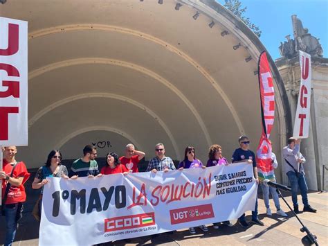 UGT La Rioja 1 de mayo Más de 700 personas se manifiestan para