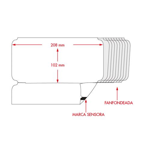 Cartulina Blanca 208x102 Mm RKL Soluciones En Etiquetas