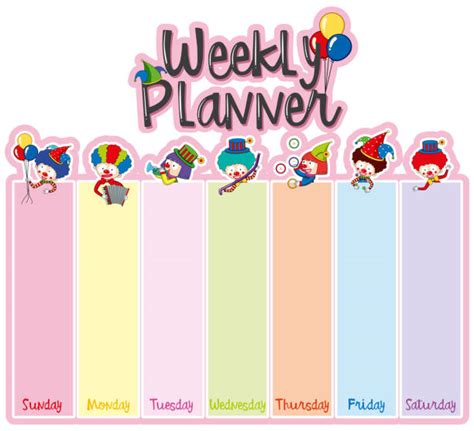 Best Weekly Illustrations, Royalty-Free Vector Graphics & Clip Art - iStock