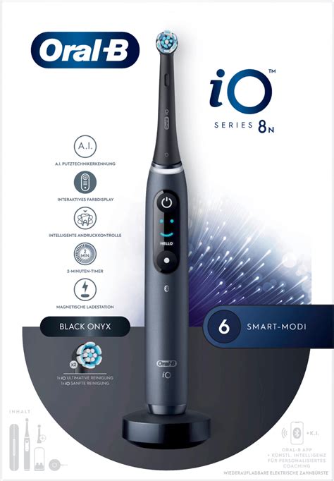 Oral B Io Series N Elektrische Zahnb Rste Black Onyx St Dm At