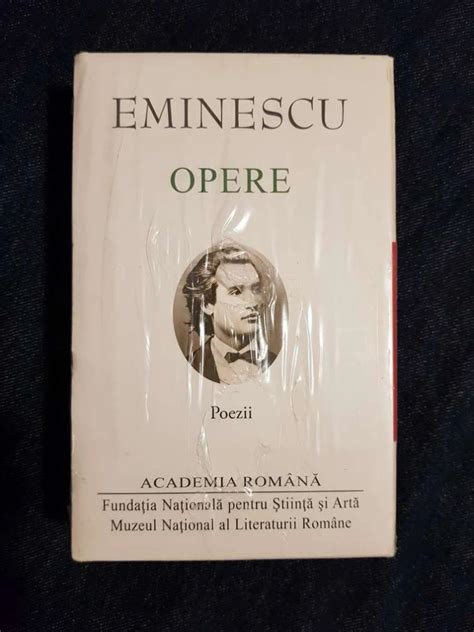 Mihai Eminescu Opere Poezii Ed Aniversara Academia Romana