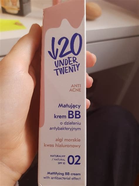 Under Twenty Anti Acne Krem BB Matująco antybakteryjny 02 Naturalny