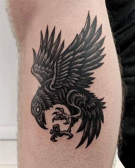 101 Amazing Crow Tattoo Designs You Need To See Crow Tattoo Crow