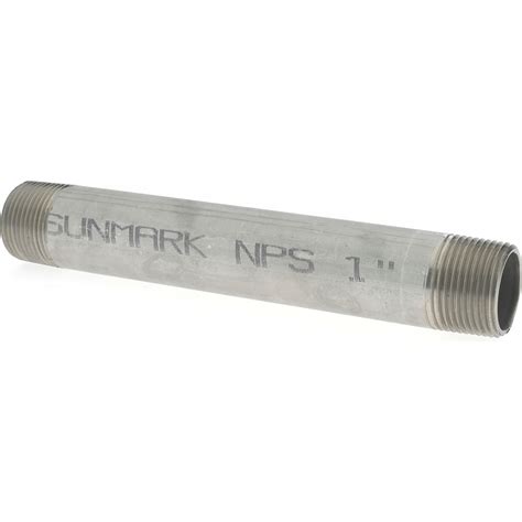 Merit Brass Stainless Steel Pipe Nipple 1 Pipe Grade 304 304L